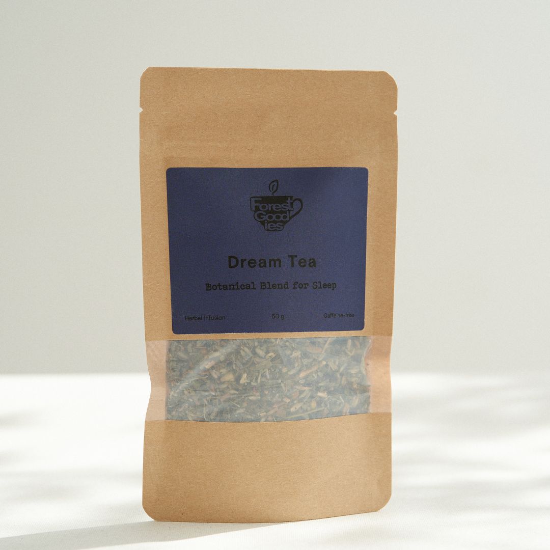Dream Tea - raminanti arbata miegui su Reishi