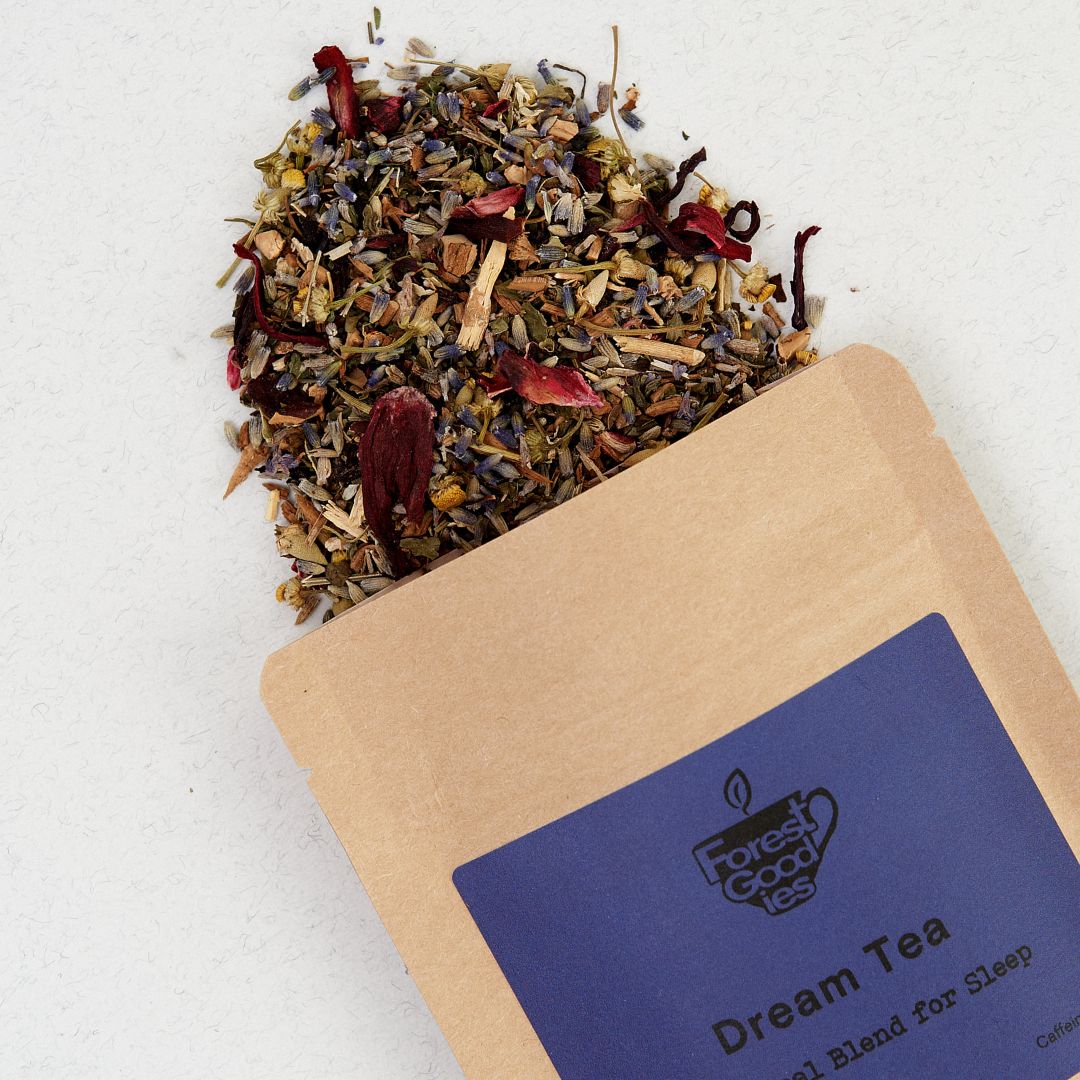 Dream Tea - raminanti arbata miegui su Reishi