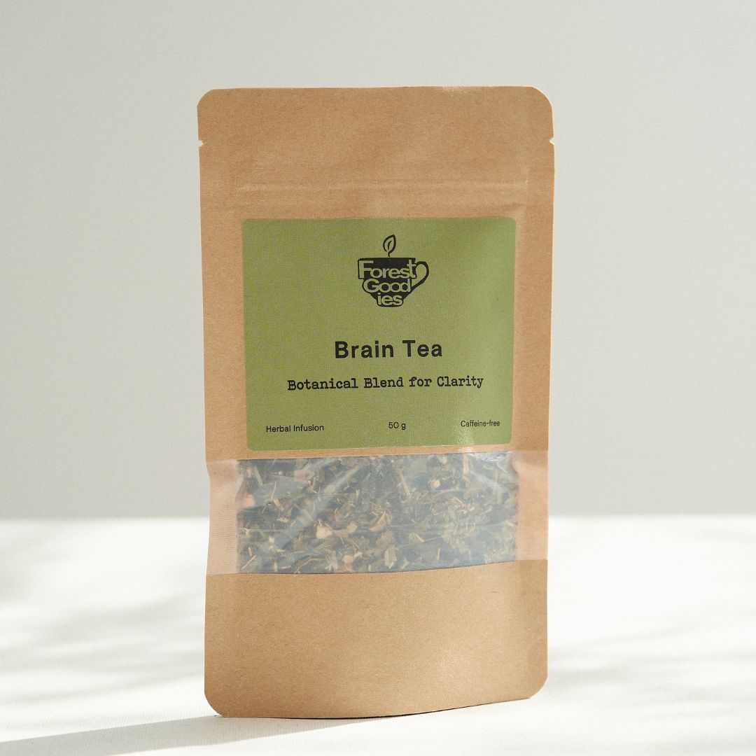 Brain Tea - smegenų arbata su Lion's Mane