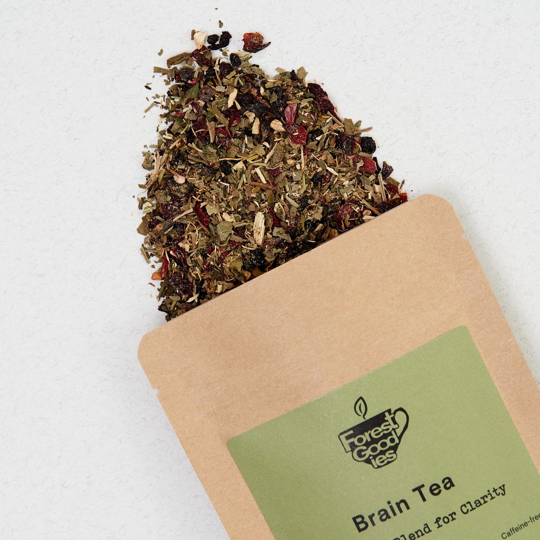 Brain Tea - smegenų arbata su Lion's Mane